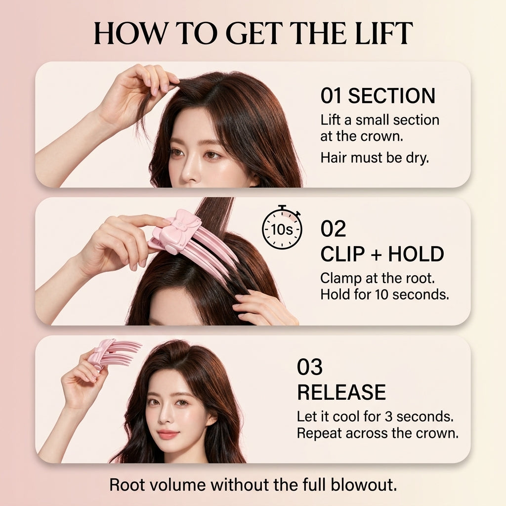 CrownLift™ Heated Root Volume Claw